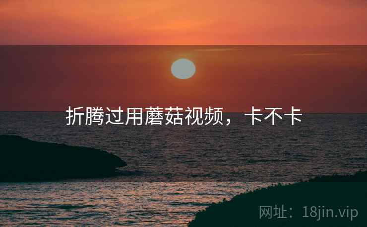 折腾过用蘑菇视频，卡不卡