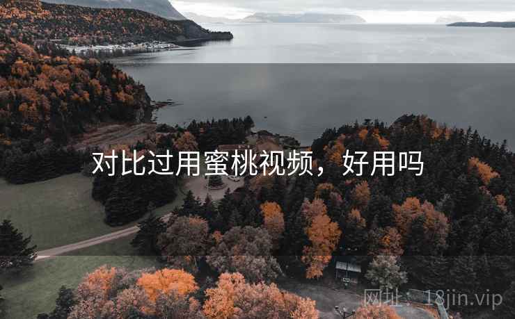 对比过用蜜桃视频，好用吗